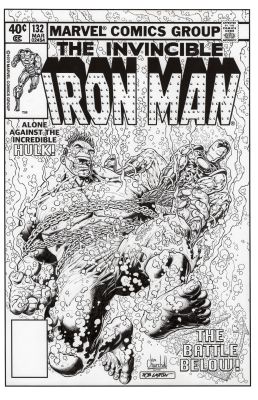 Ian Churchill | Cover Recreation The Invincible Iron Man Issue 132 | Ian Churchill