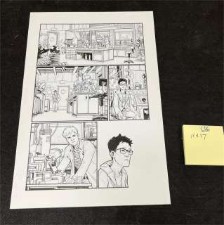 Adam MacDonald JLA #1 Page 6 Original Art | misc / divers