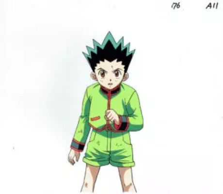Togashi Yoshihiro - Hunter X Hunter | celluloid – Gon Freecss – Hunter X Hunter – 2267 | La Galerie de la Bande Dessinée