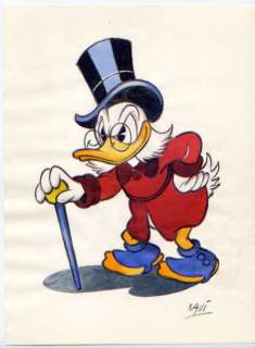 Xavi - Original Sketch Old Uncle Scrooge - Original drawing - (2014) | Catawiki