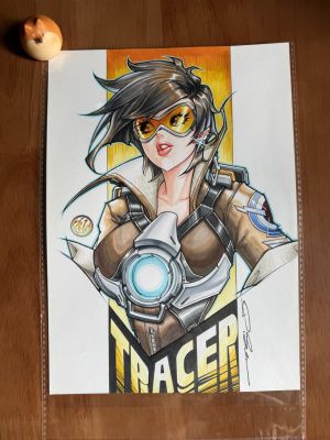 Bill Cao | Overwatch Tracer by Disanxian | Raremarq (Buy It Now)