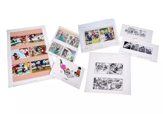 Lot 14 - Original artwork from Playhour and Jack & Jill | Anderson & Garland