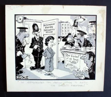 Michael Attwell (Zoke) | A Royal Break-In (SIGNED) | Illustration Art Gallery