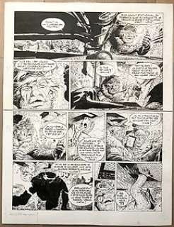 Hermann - Originele pagina (p.23) - Bernard Prince 13 - De Narrenhaven / Port des Fous - (1977) | Catawiki