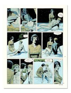 Juillard, André | MEZEK - Encres de couleurs pour la planche 59 de l’album | Coutau Bégarie