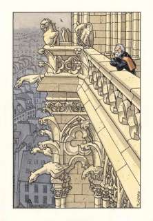 André Juillard (Né En... | * Victor Hugo contemplant Paris Encres de couleur sur... | Tessier Sarrou