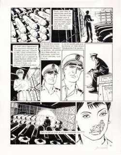 Jusseaume, Patrick | JUSSEAUME, PATRICK. Escale dans le passé. Planche originale... | Aibo Art Auction