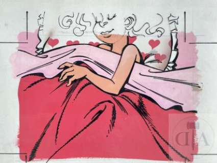 Stuff/Mise en couleur originale illustrant Madame Chiffre. … | Dagoty