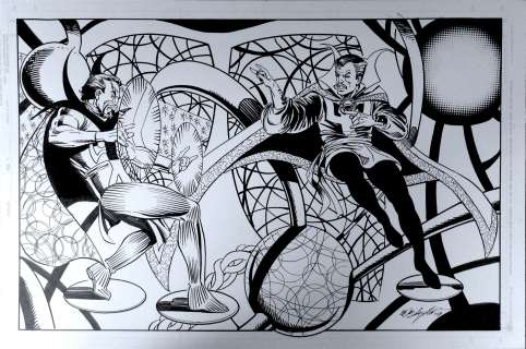Bob Layton | Dr. Strange V Baron Mordo (Layton) | ComicArtFans Classifieds