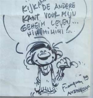 FRANQUIN: Originele tekening Guust Flater | Zwiggelaar Auctions