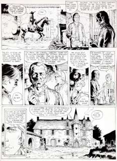 Swolfs - Dampierre, planche n°10 Ã  l‘encre de Chine de l‘…