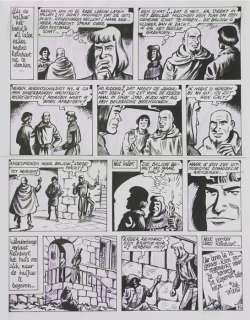 Rik (Clément, Rik)  - Originele pagina (p.15) - Ridder Reinhart 3 - De Rode Leeuw - (1958) | Catawiki