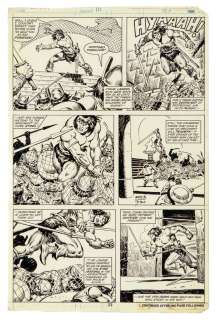 Chan Ernie - "Conan the Barbarian - Cimmerian...Against a City!", 1980 | Urania Casa d’Aste