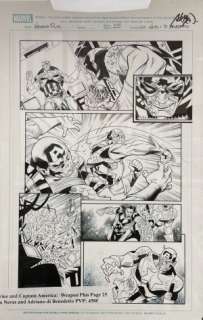 Adriano Di Benedetto, Dio Neves | Dio Neves y Adriano di Benedetto Wolverine and Captain America: Weapon Plus Page 25 | Taj Mahal Cómics