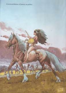 Rossi, Christian - Dessin original en couleur - Le coeur des Amazones - EO (2018) | Catawiki