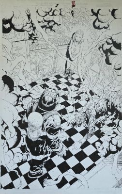 David Finch, Art Thibert | The Call of Duty: the Brotherhood Issue 1 Pg 8 By David Finch/Art Thibert | ComicArtFans Classifieds