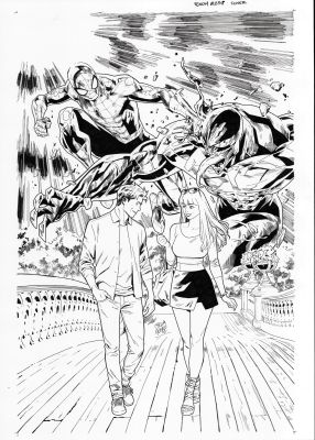 Carlos Gómez, Carlos Gomez | Venom 258- Mj Peter Spider-Man | ComicArtFans Classifieds