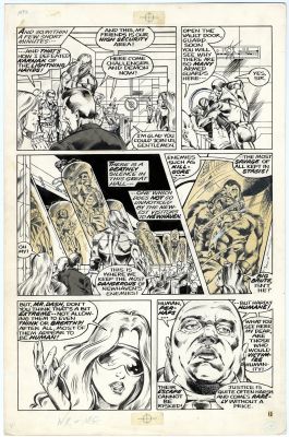 Bill Reinhold, Mike Gustovich, Mike Gustovich | Justice Machine#3 P.13 1982 By Bill Reinhold & Mike Gustovich Noble Comics | ComicArtFans Classifieds