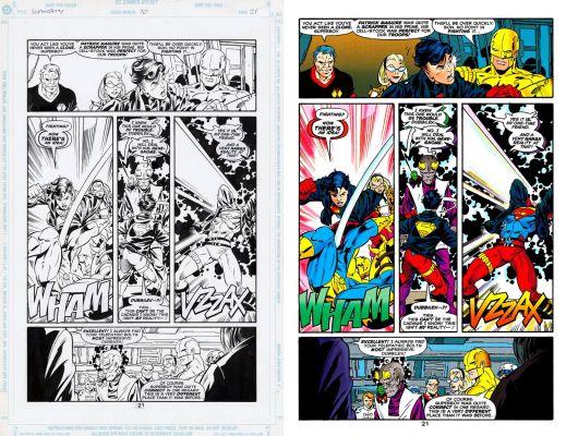Tom Grummett, Keith Champagne | Grummett, Tom - Superboy #70 P.21 - $325 | ComicArtFans Classifieds