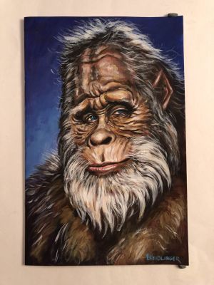 Dan Neidlinger | Harry and the Hendersons Painted Sketch Cover | Raremarq (Buy It Now)