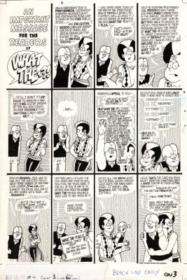 Fred Hembeck | What The? #4 Inside Back Cover W Sister Voodoo By Fred Hembeck | ComicArtFans Classifieds