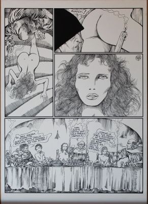 Guido Crepax | Guido Crepax - Justine | ComicArtFans Classifieds