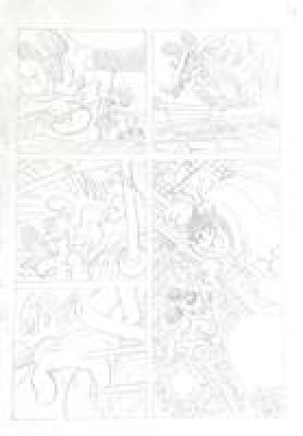 Paolo Mottura | Original sketch on board cm. 25x35. Mint. Code 2247. | Segni e Disegni