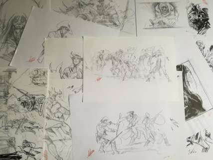 Herenguel, Eric - 14 Dessins au crayon et encre - Ulysse 1781 - (2014) | Catawiki