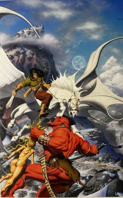 Steve Fastner, Rich Larsonâ  | Fastner & Larson Warren 1994 #22 Cover $2900 | ComicArtFans Classifieds