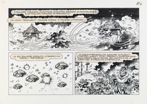 Magnus (Roberto Raviola) - "I Briganti - Tutti gli uomini della legge", 1988 | Urania Casa d’Aste