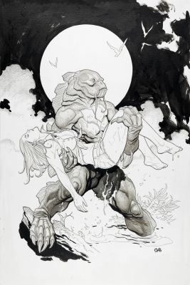 Lot 262 - Cho Frank - "Monsters and Dames - Creature from the Black Lagoon", 2009 | Urania Casa d’Aste