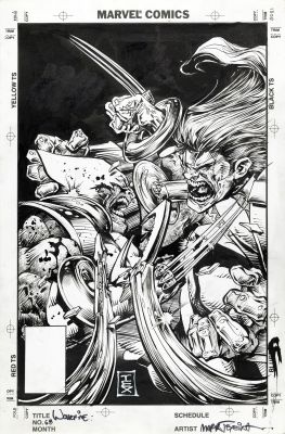 Lot 373 - Texeira Mark - "Wolverine n. 68", 1993 | Urania Casa d’Aste