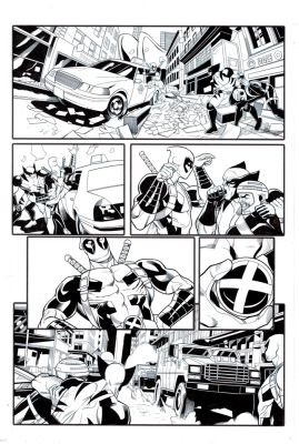 Mark Morales | Weapon X-Men #4 PG 17 | Mark Morales