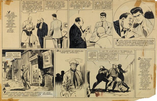 Lot 275 - Breccia Alberto - "Vito Nervio", anni 50 | Urania Casa d’Aste