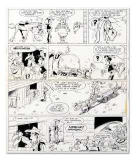 Morris | LUCKY LUKE. UN AMOUR DE JOLLY JUMPER. Encre de Chine pour la 5ème | Coutau Bégarie
