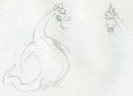 Bommel en Tom Poes - Originele potloodtekening - De Zwelbast - (1981) | Catawiki