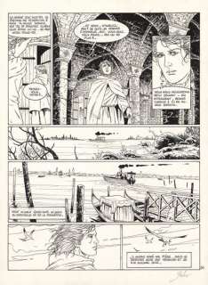 Eric STALNER (né en ... - Lot 277 - Fabien M. - Les larmes du roi Encre de Chine sur papier...