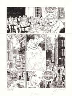 Eric WARNAUTS (né en... - Lot 314 - La contorsionniste Encre de Chine sur papier pour la...