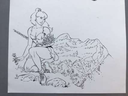 Meynet, Félix - 3 Dessins originaux - Â« double face / recto versoÂ Â» | Catawiki