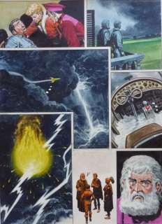 Trigië  14 - Originele pagina in kleur (p.14) The fiendish experiment / De gestolen formule  - (1972) | Catawiki