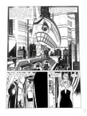 Roberto de Angelis | Original page for Nathan Never n. 102 Una canzone per Sara. Cm. 30x40. Ink. Mint. Code 2358. | Segni e Disegni