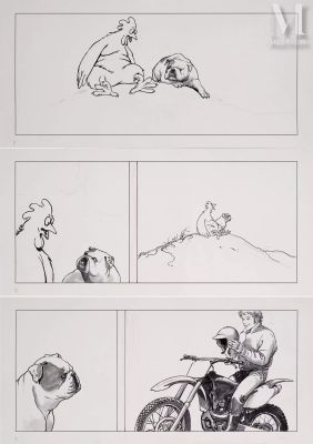 Manara, Milo (Né En 1945) | Quarantasei, Pagina 21 | Millon
