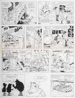 Remacle, Marcel (192... | Planche originale encre de chine Vieux Nick et Barbe... | Stanley’s Auction