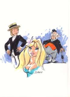 Dany | Olivier Rameau 7 - Le miroir à trois face | 2DGalleries