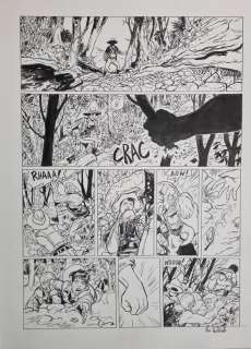 Nico Van De Walle/André Taymans - planche originale(40) - Caroline Baldwin