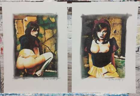 Wildfang, Emma - Original drawing - Snow white - Ouvrages d’art | Catawiki