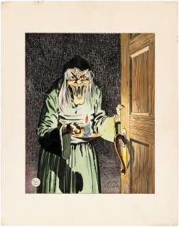 EC COMICS’ THE VAULT KEEPER COMMISSIONED ORIGINAL ART & SIGNED LETTER BY JOHNNY CRAIG. | Hake’s