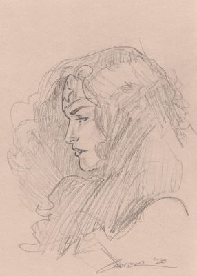 Carmen Carnero | Wonder Woman Pin-Up | The Green Room