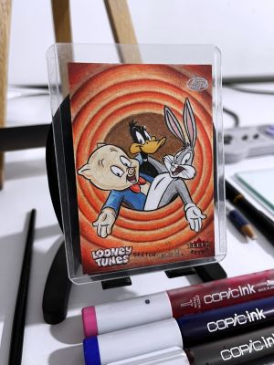 Adan Vazquez | Looney Tunes Fleer Retro Original AP Sketch Card | Raremarq (Buy It Now)