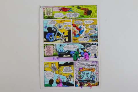 Metropolitan Superman #458 Original Comic Art | Bodnars Auction